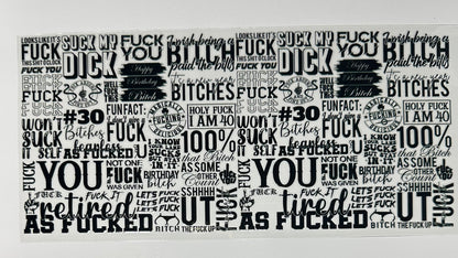 Adult Only - Cup Wraps