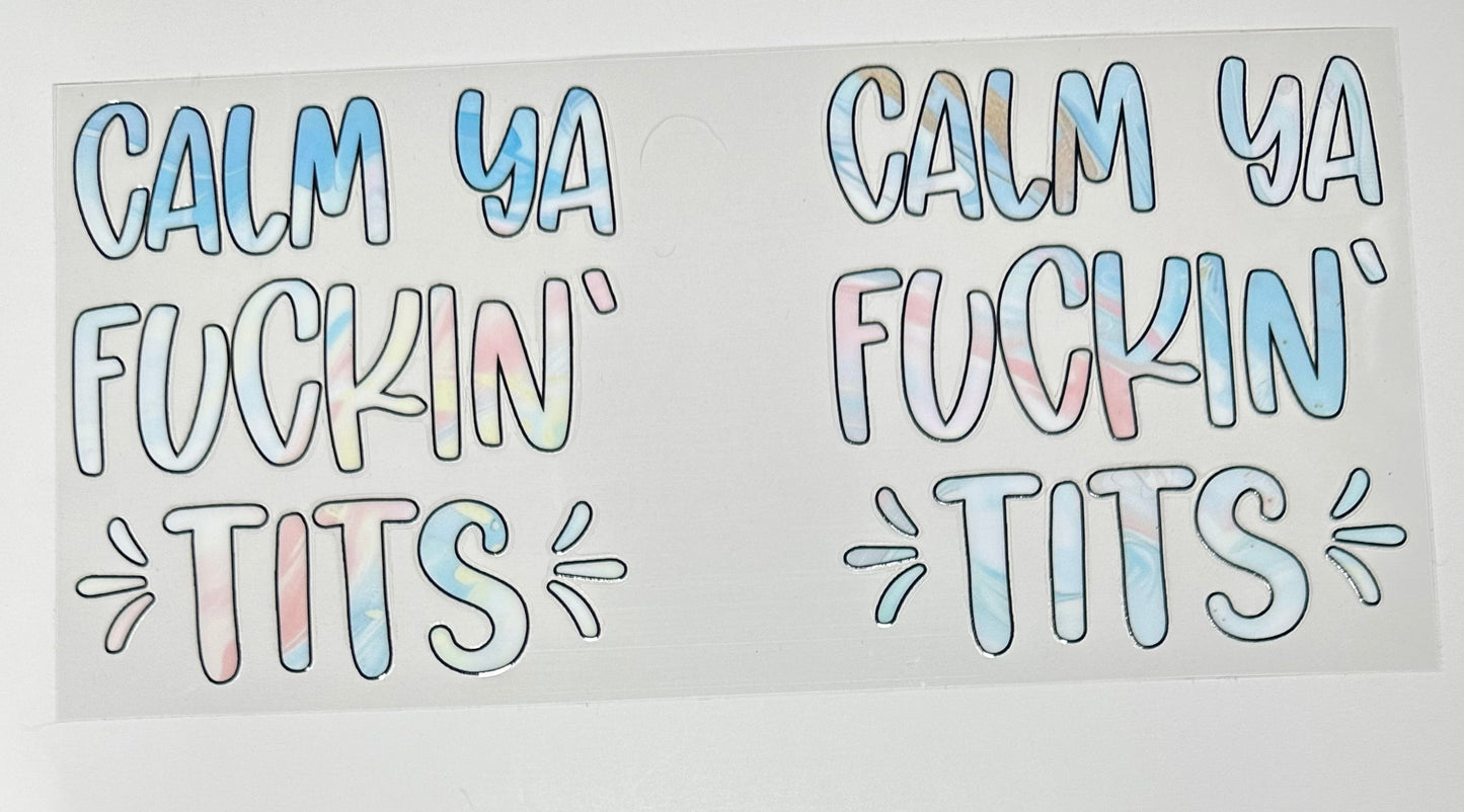 Adult Only - Cup Wraps