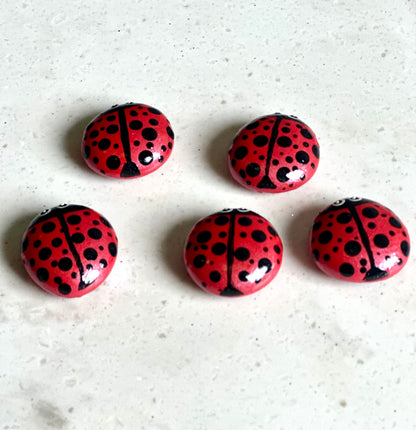 Magnet Lady Bug  - Red