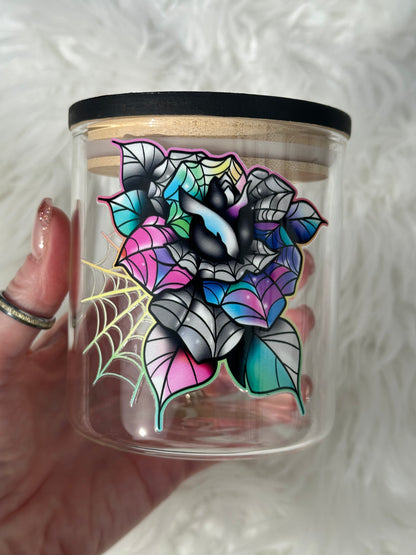 Stash / Display Jar - Rose