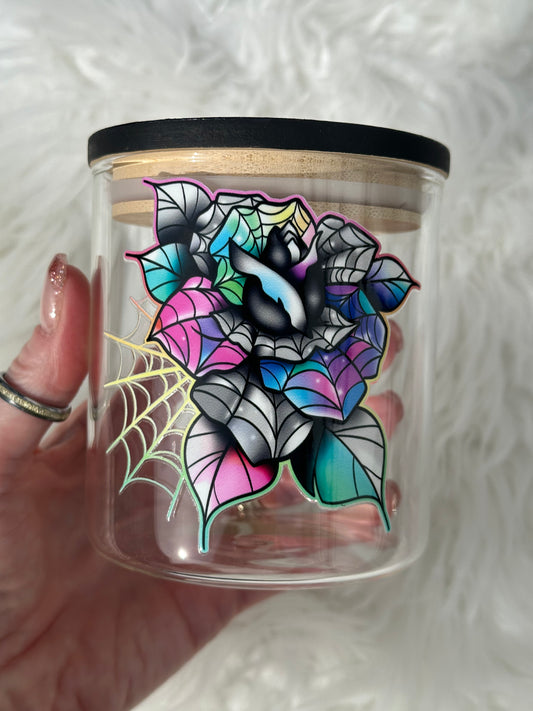 Stash / Display Jar - Rose