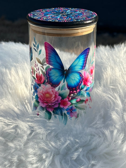 Stash / Display Jar - Butterfly