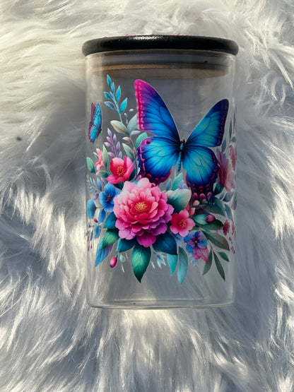 Stash / Display Jar - Butterfly