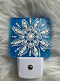 Night Light - Mandala (Bright Blue)