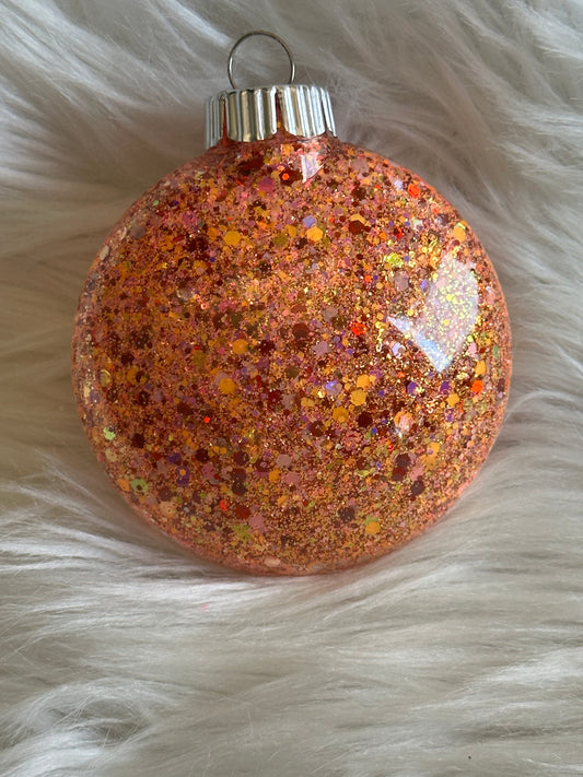 Ready To Ship Glitter Christmas Ornament