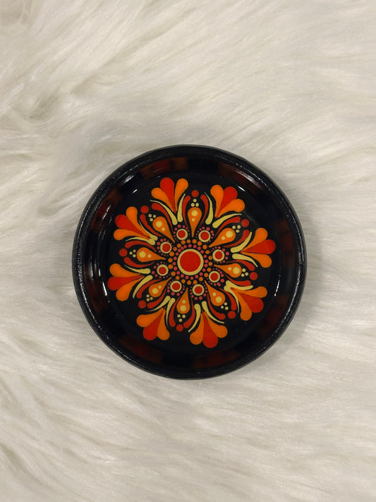 Jewelry/Trinket Dish - Red, Orange, Yellow