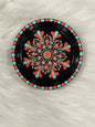 Jewelry/Trinket Dish - Orange, Mint Green
