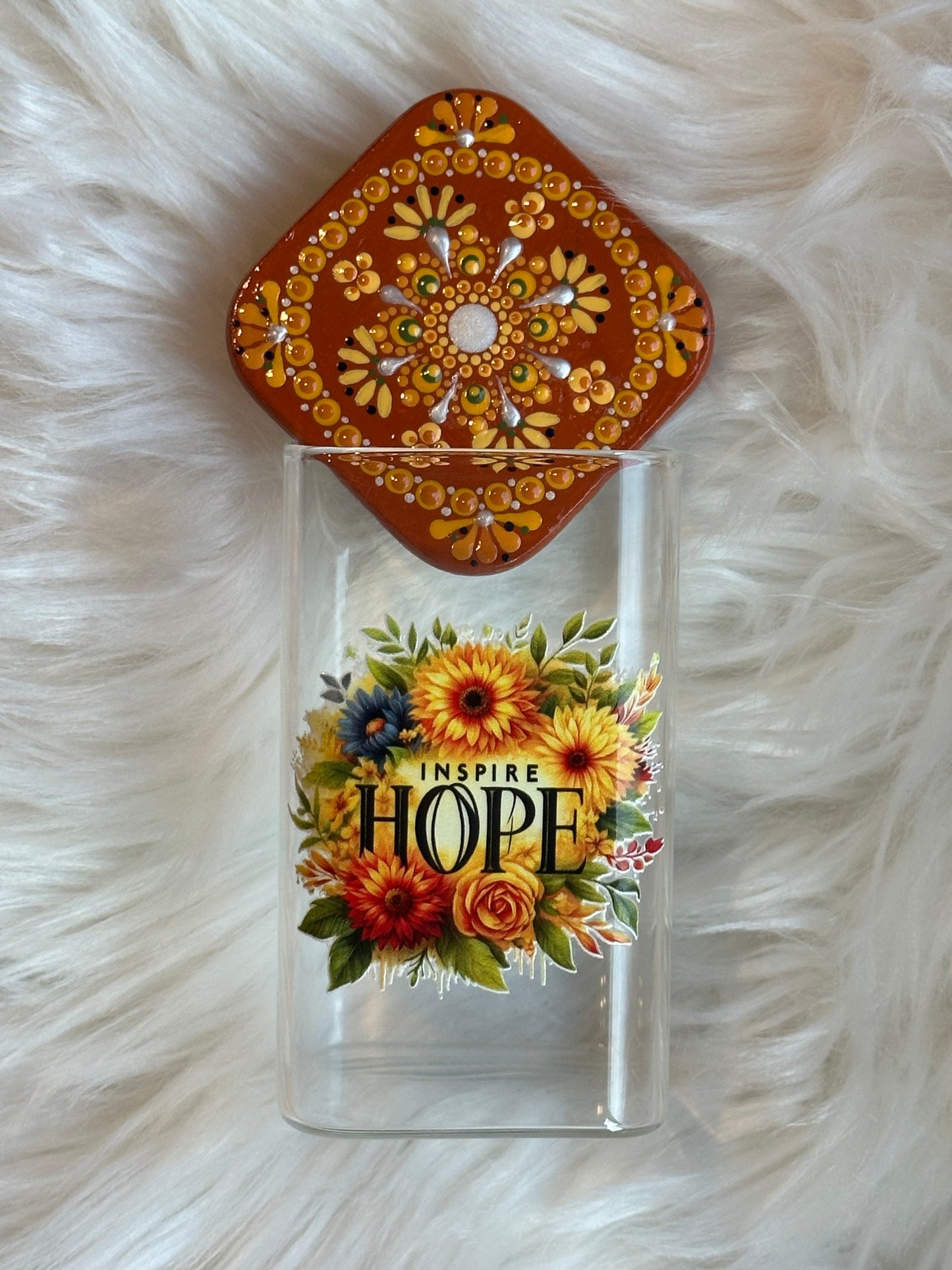 9 oz Stash Jar - "Inspire Hope"