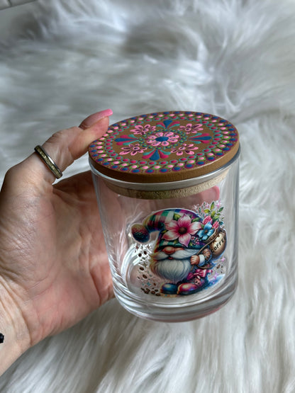Stash / Display Jar - Coffee Gnome