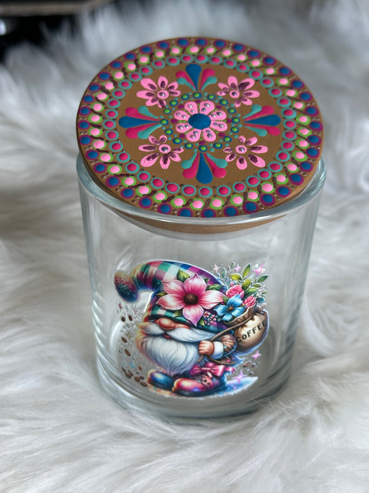 Stash / Display Jar - Coffee Gnome