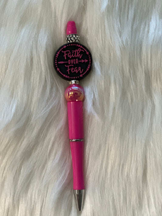 Pen - Pink Faith Over Fear