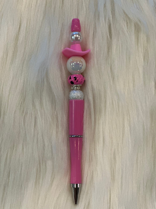 Pen - Pink Cowboy Hat