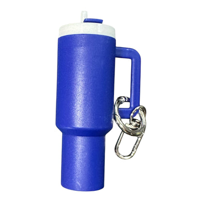 Mini Tumbler Chapstick Holder + Keychain
