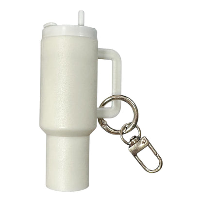 Mini Tumbler Chapstick Holder + Keychain