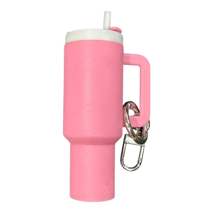 Mini Tumbler Chapstick Holder + Keychain