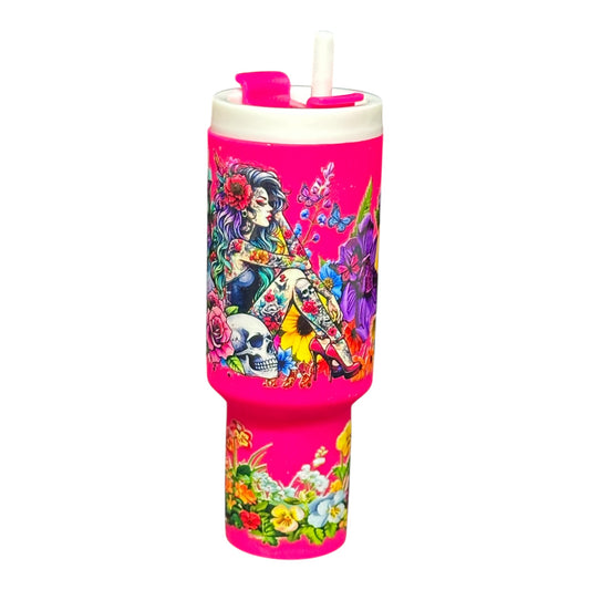 COMPLETED - Mini Tumbler Chapstick Holder + Keychain