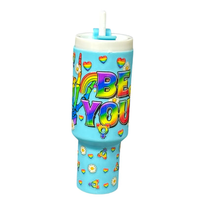 COMPLETED - Mini Tumbler Chapstick Holder + Keychain