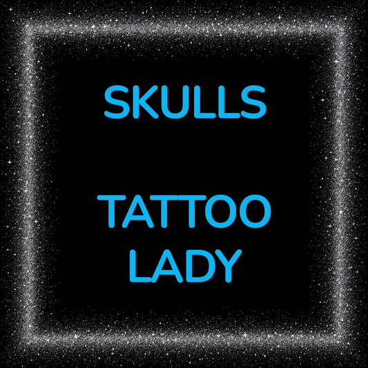 Skulls, Tattoo Lady - Cup Wraps